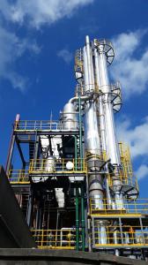 Usine modulaire de distillation à effet double à 100 000 tonnes / y